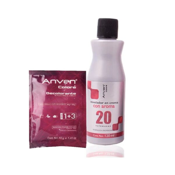 ANVEN DECOLORANTE 40 g  1+3