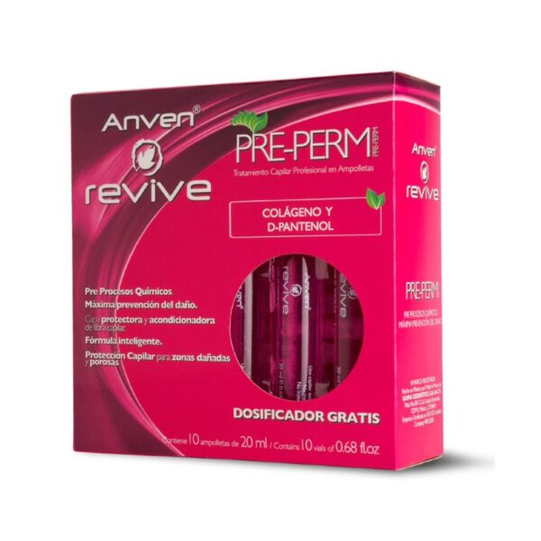 REVIVE PRE-PERM TRAT CAP EN AMPOLLETAS Est. c/10