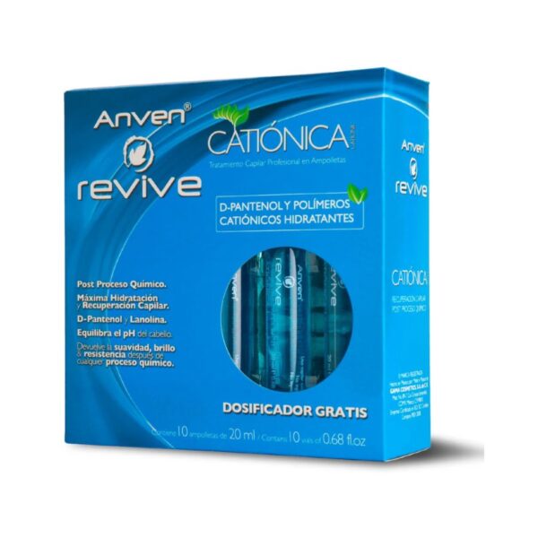 REVIVE CATIONICA TRAT CAP EN AMPOLLETA Est. c/10