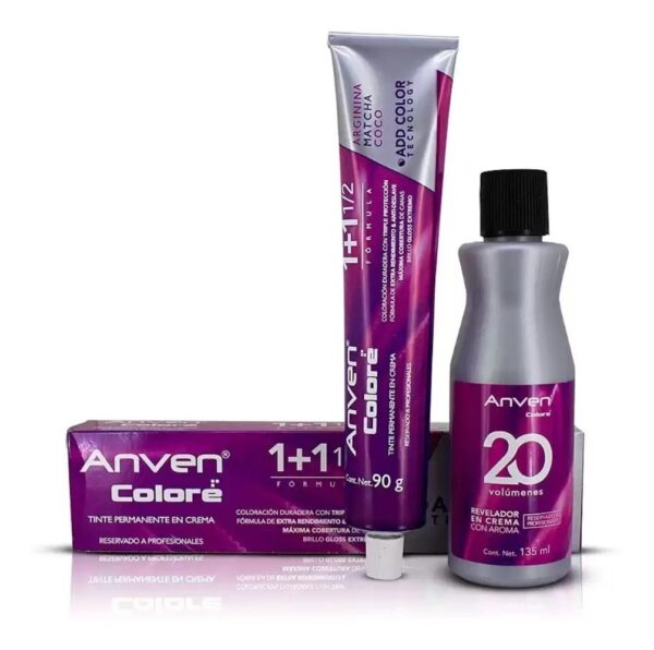 Tinte Anven (Incluye peróxido Vol. 20 135ml)